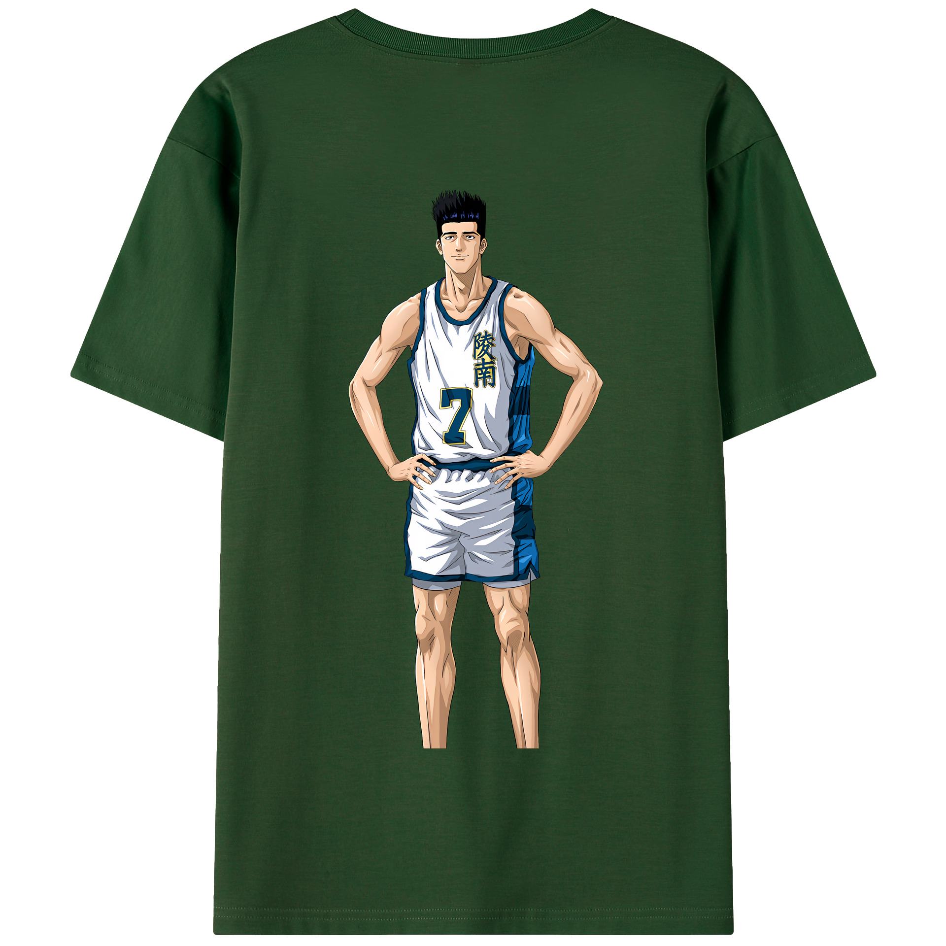 （画像用） SLAM DUNK／スラムダンク 綿100％半袖Tシャツ（背面プリント）